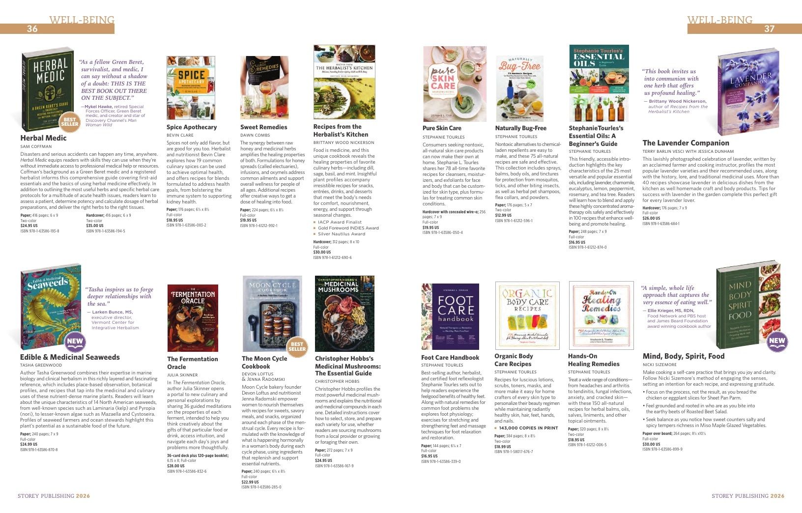 Storey Publishing Book Catalog Weekly Ad January 1 - December 31, 2026