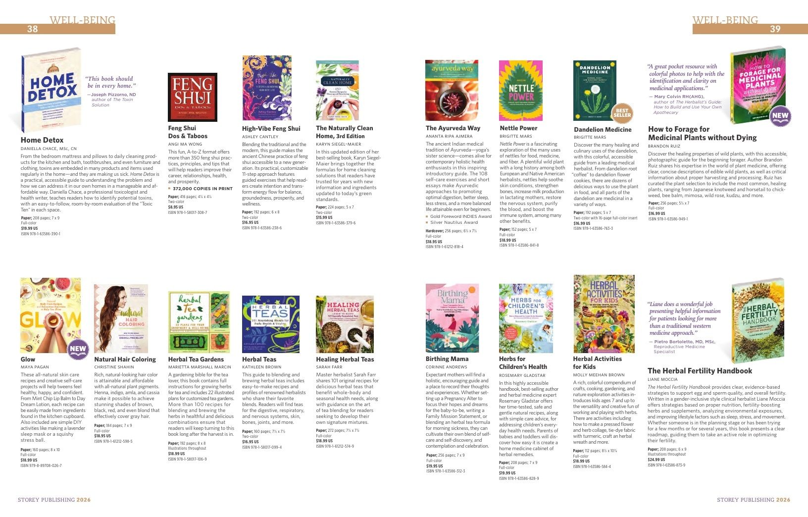 Storey Publishing Book Catalog Weekly Ad January 1 - December 31, 2026