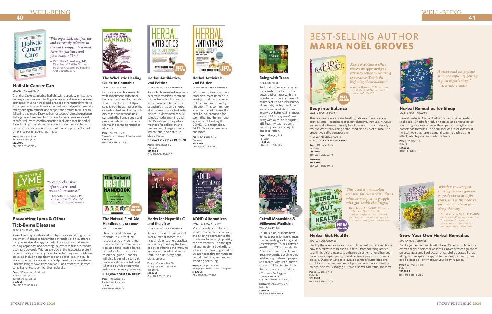 Storey Publishing Book Catalog Weekly Ad January 1 - December 31, 2026