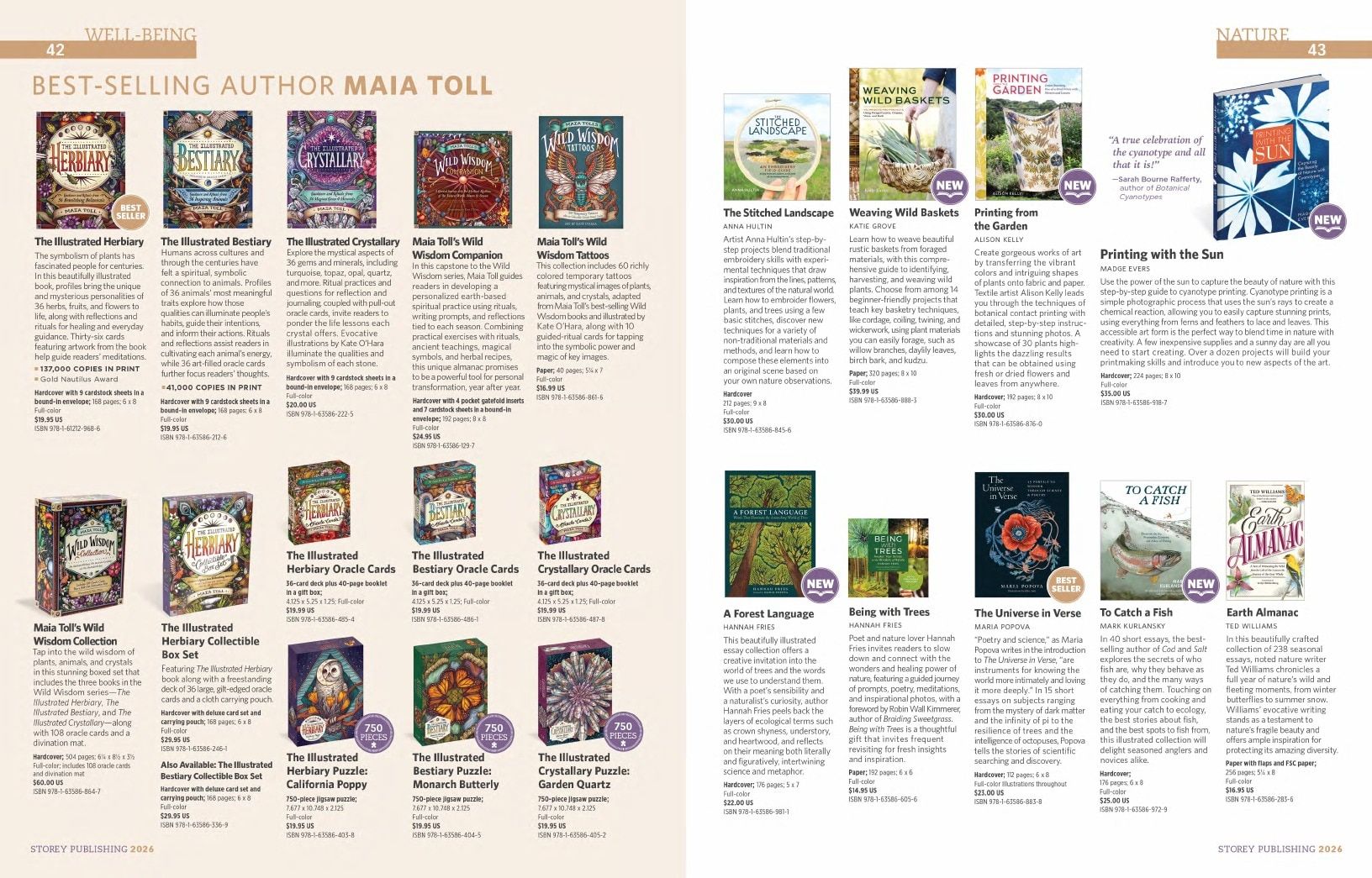 Storey Publishing Book Catalog Weekly Ad January 1 - December 31, 2026