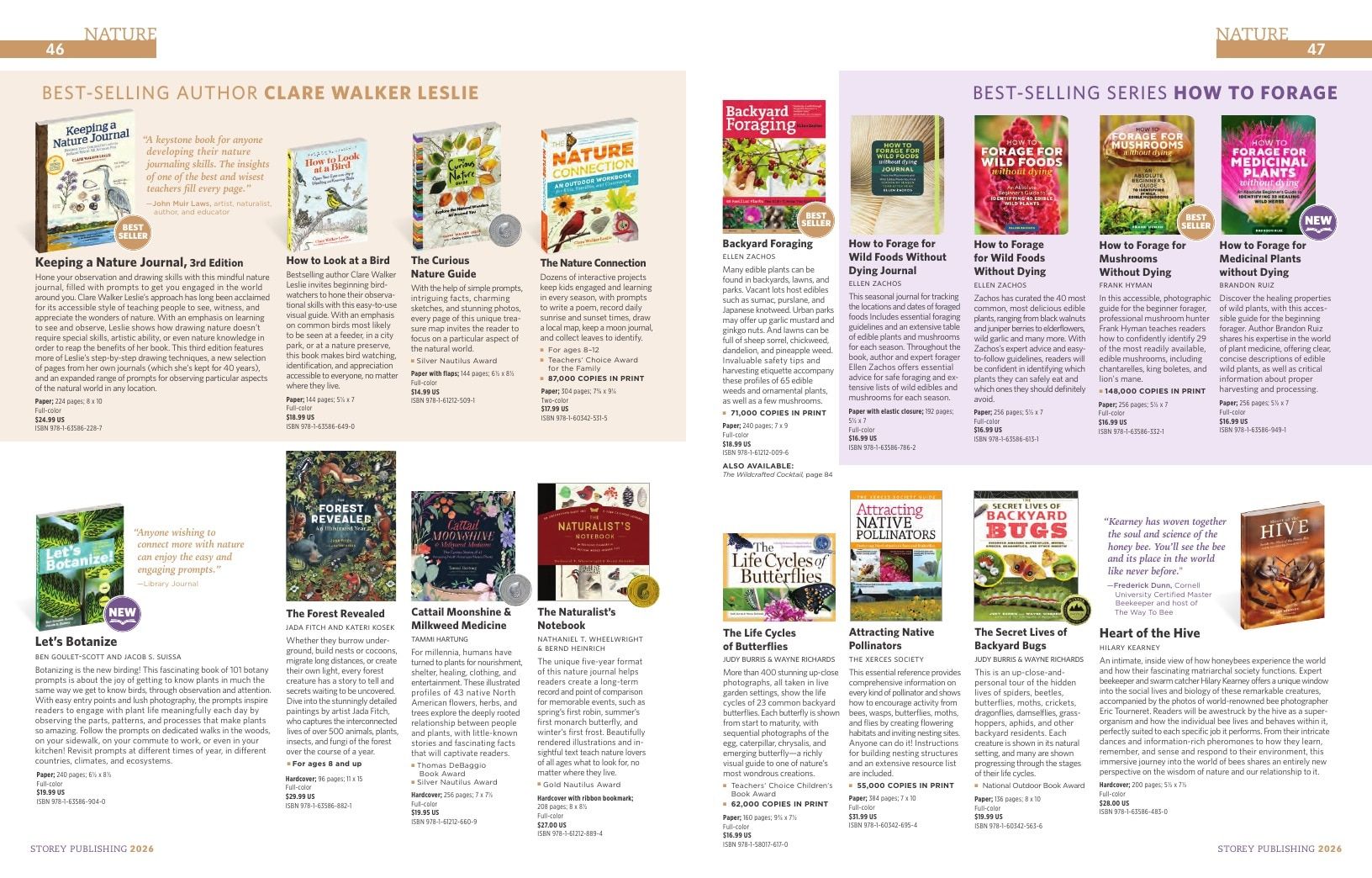 Storey Publishing Book Catalog Weekly Ad January 1 - December 31, 2026