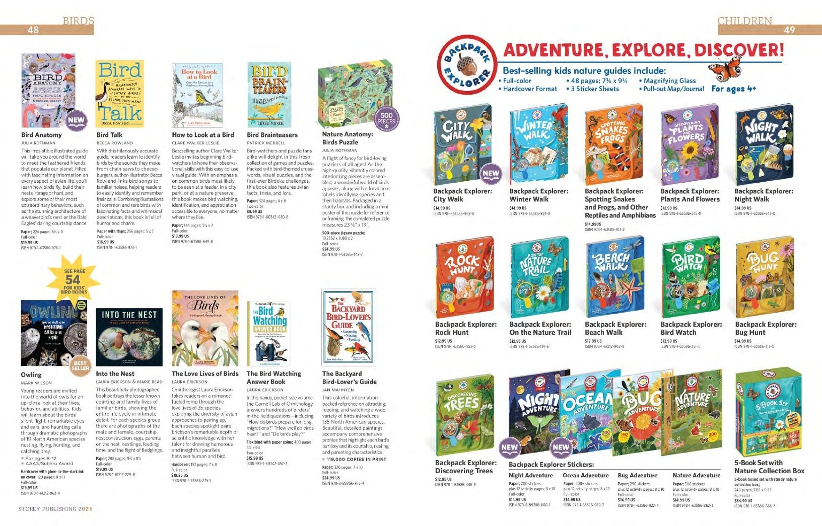 Storey Publishing Book Catalog Weekly Ad January 1 - December 31, 2026