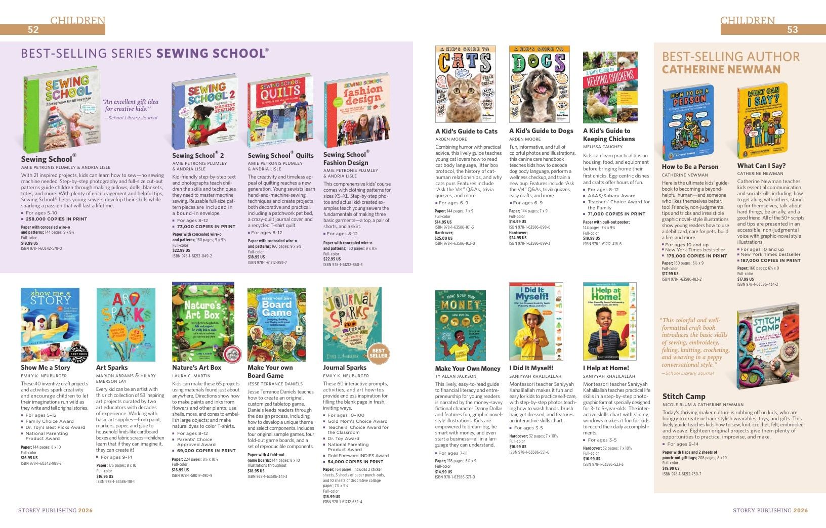 Storey Publishing Book Catalog Weekly Ad January 1 - December 31, 2026