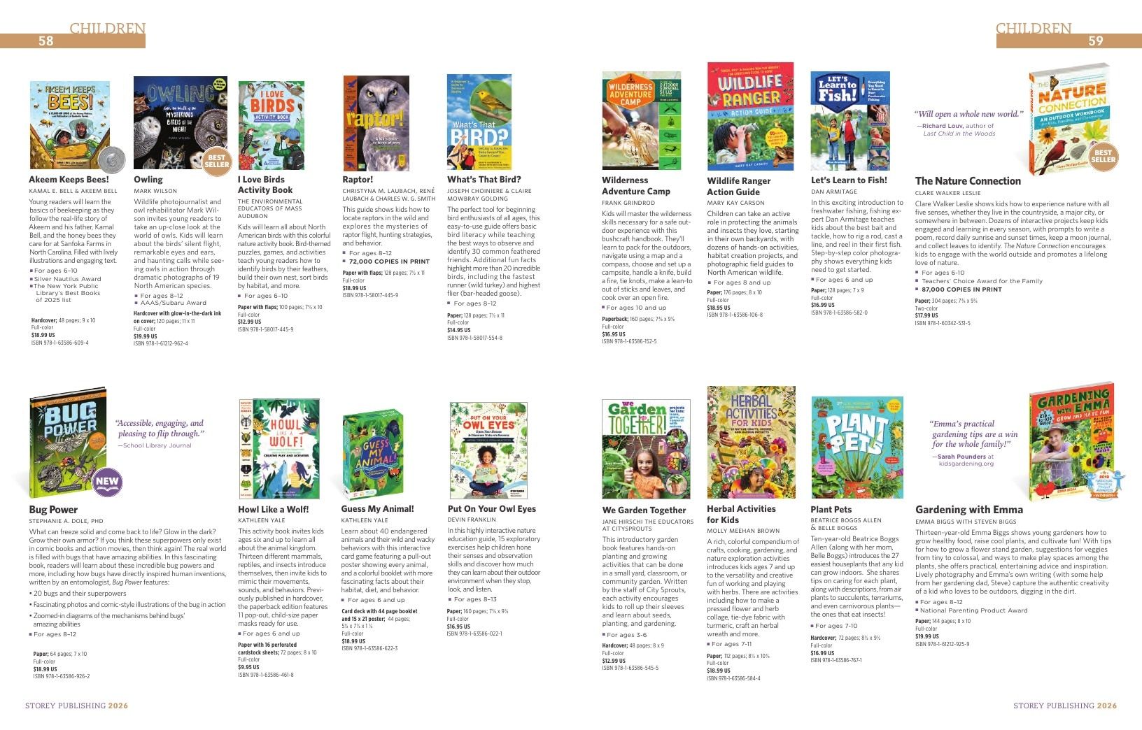 Storey Publishing Book Catalog Weekly Ad January 1 - December 31, 2026