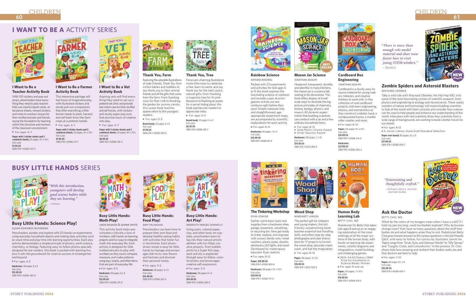 Storey Publishing Book Catalog Weekly Ad January 1 - December 31, 2026