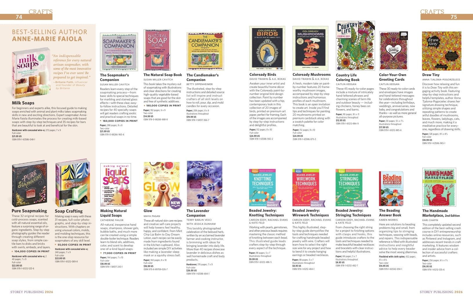 Storey Publishing Book Catalog Weekly Ad January 1 - December 31, 2026