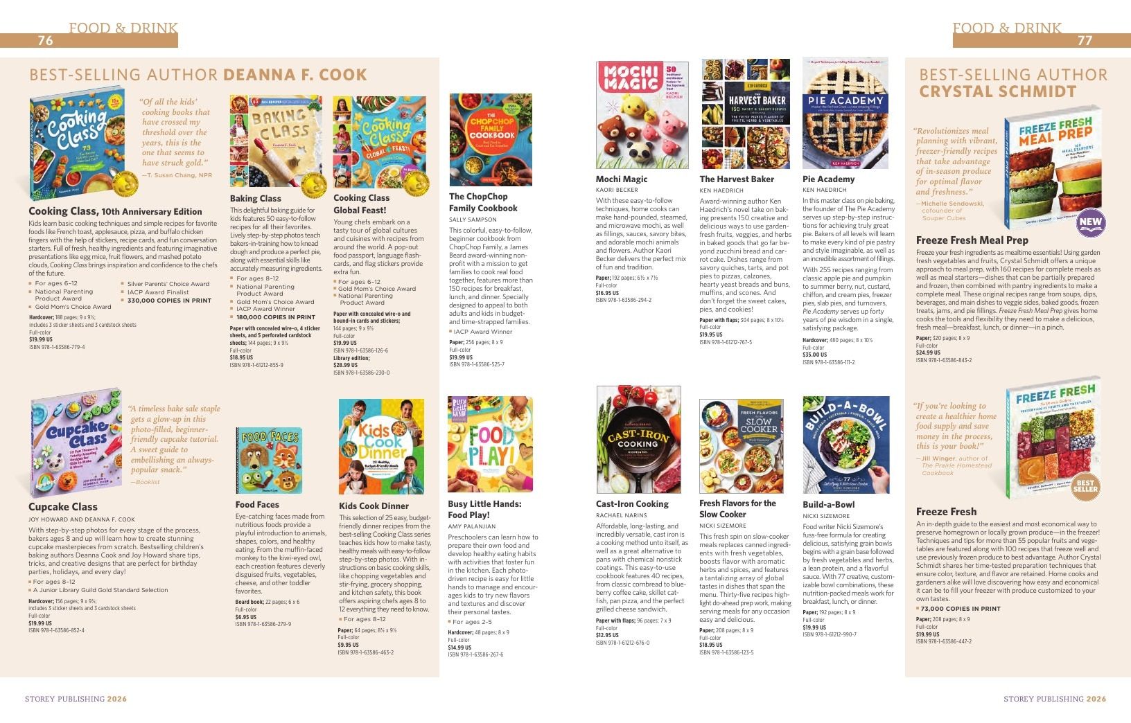Storey Publishing Book Catalog Weekly Ad January 1 - December 31, 2026