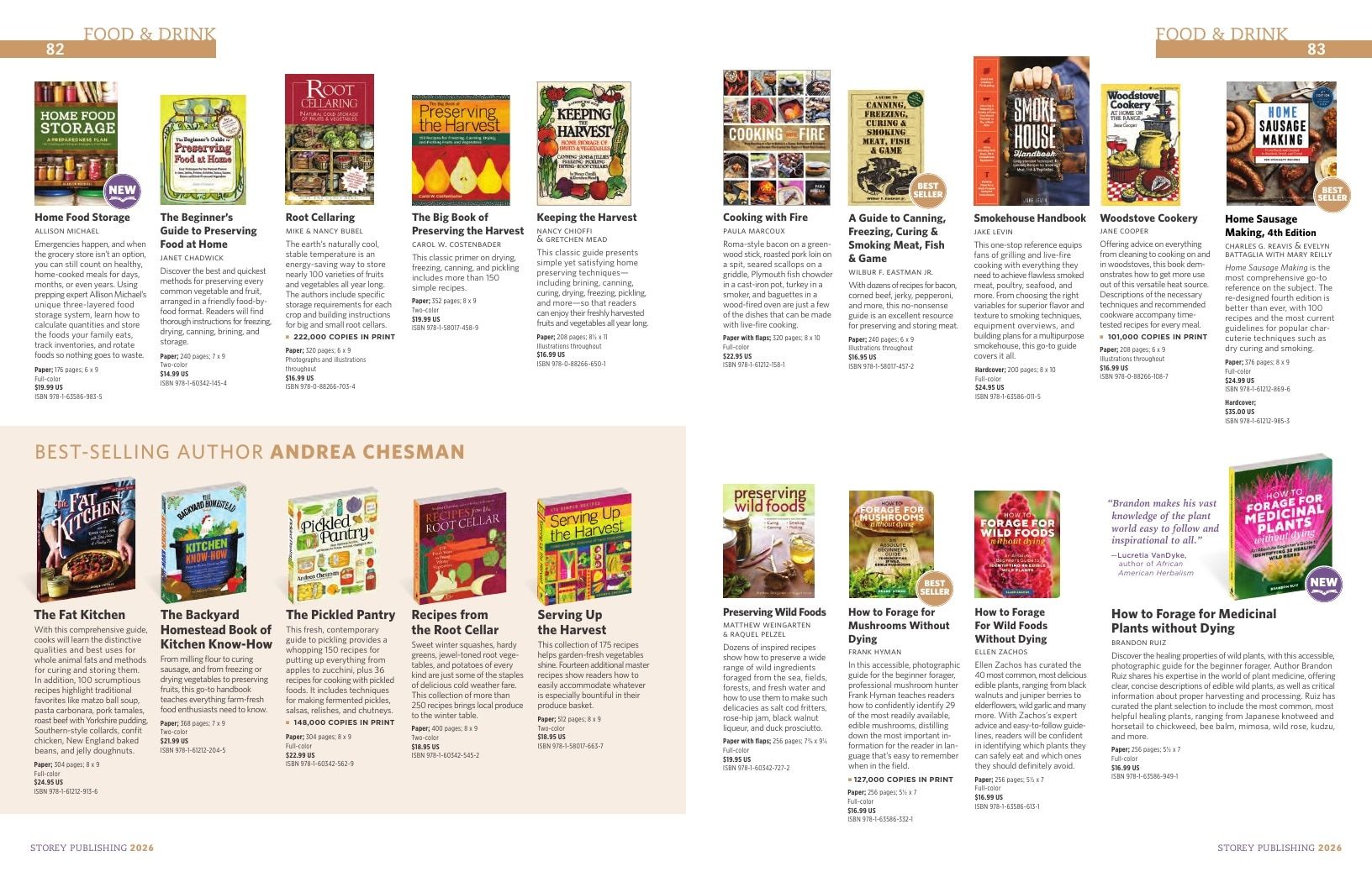 Storey Publishing Book Catalog Weekly Ad January 1 - December 31, 2026