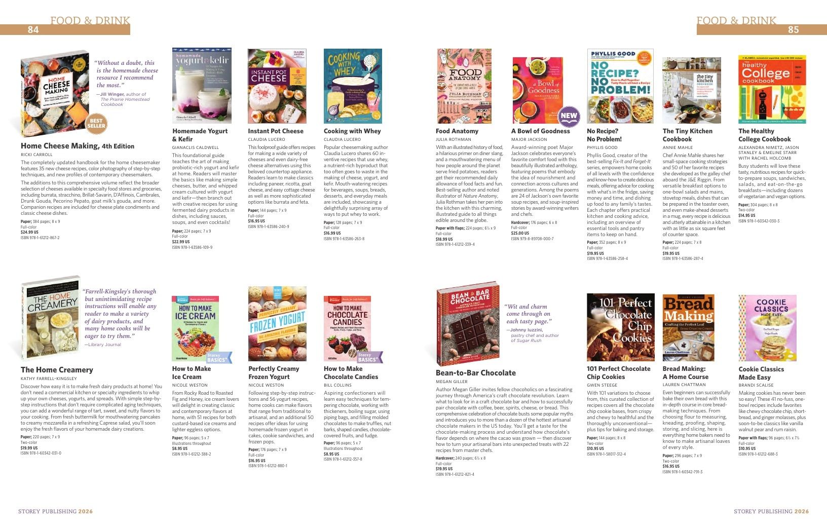 Storey Publishing Book Catalog Weekly Ad January 1 - December 31, 2026
