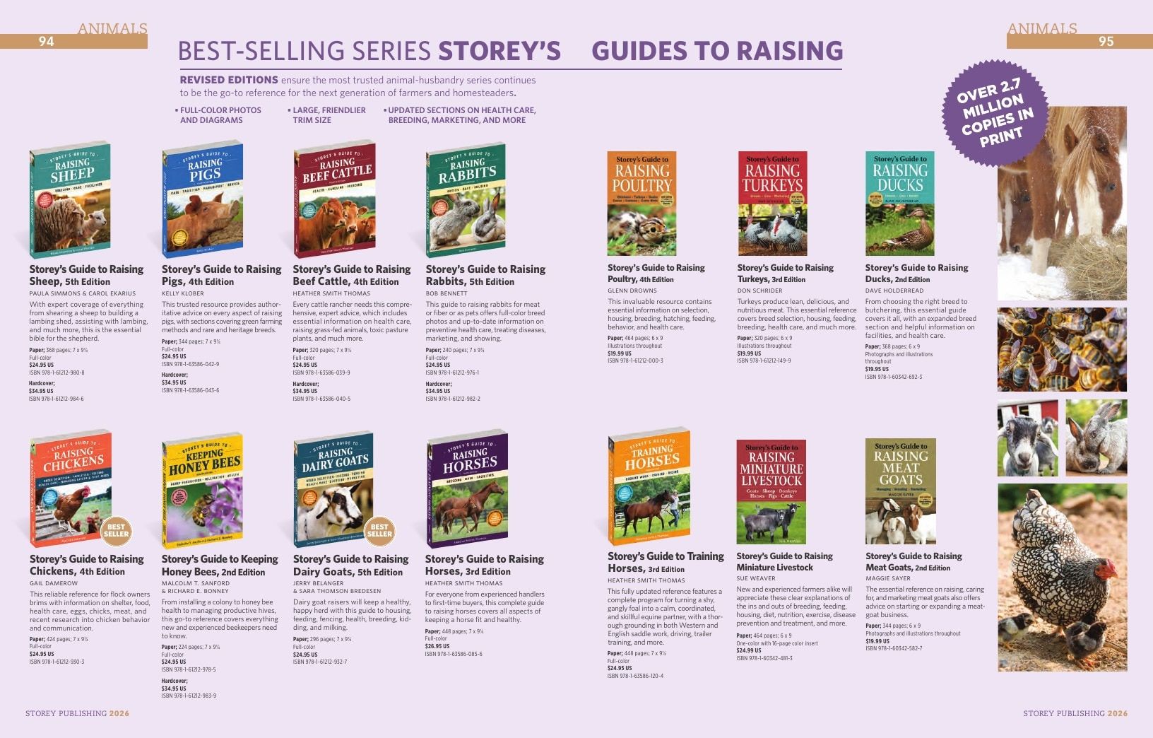 Storey Publishing Book Catalog Weekly Ad January 1 - December 31, 2026