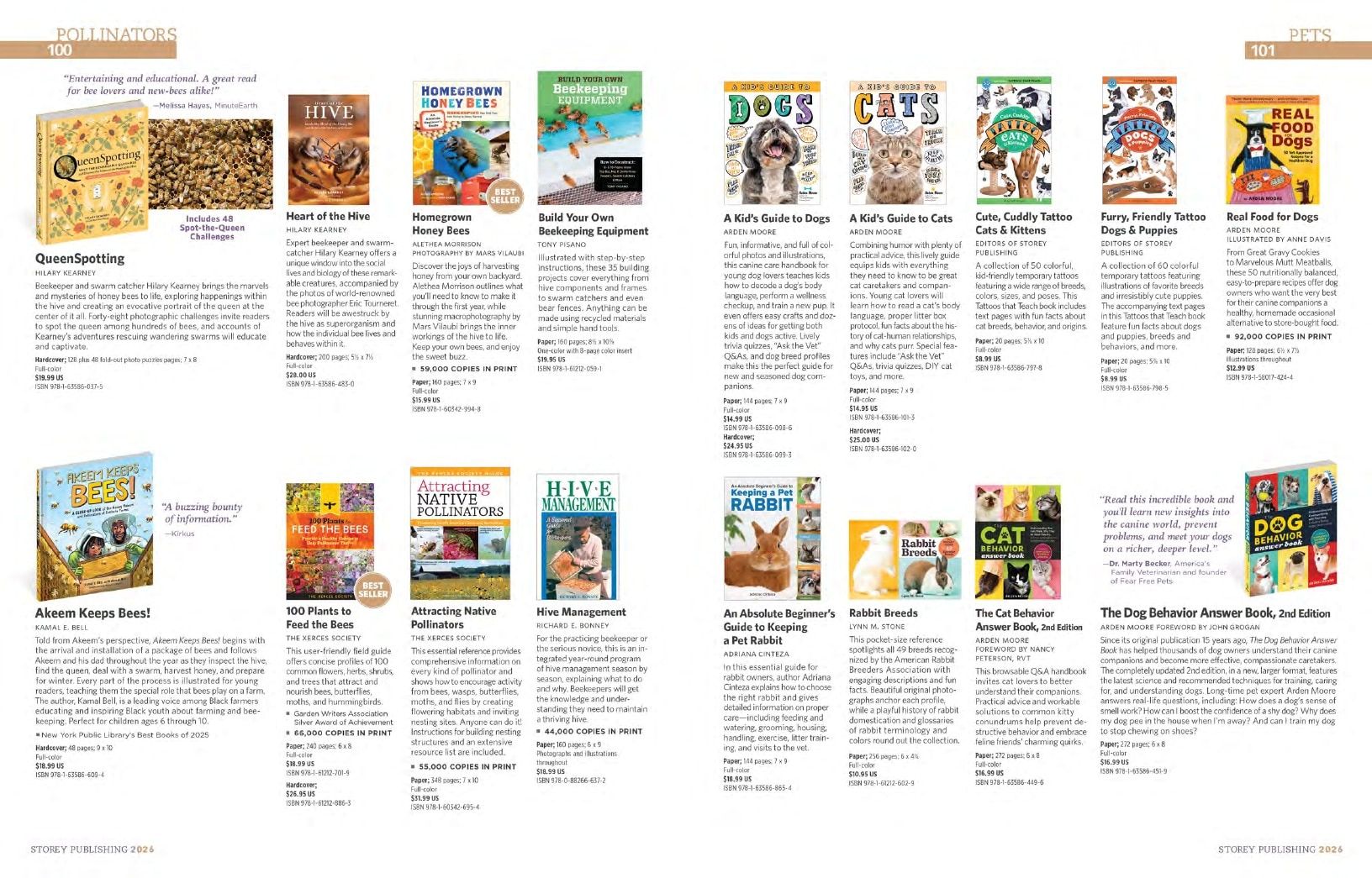 Storey Publishing Book Catalog Weekly Ad January 1 - December 31, 2026