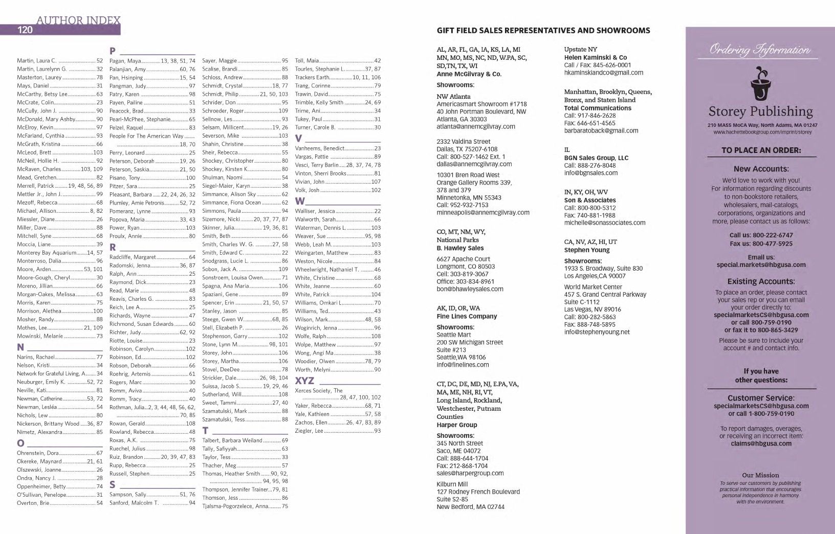 Storey Publishing Book Catalog Weekly Ad January 1 - December 31, 2026