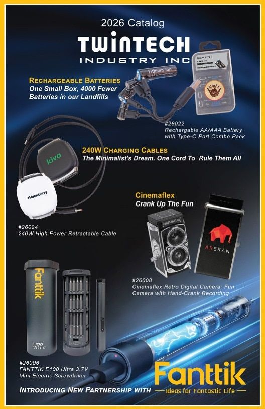 Twintech Promotional Technology Catalog Weekly Ad January 1 - December 31, 2026