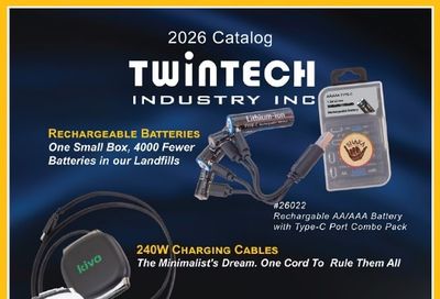 Twintech Promotional Technology Catalog Weekly Ad January 1 - December 31, 2026