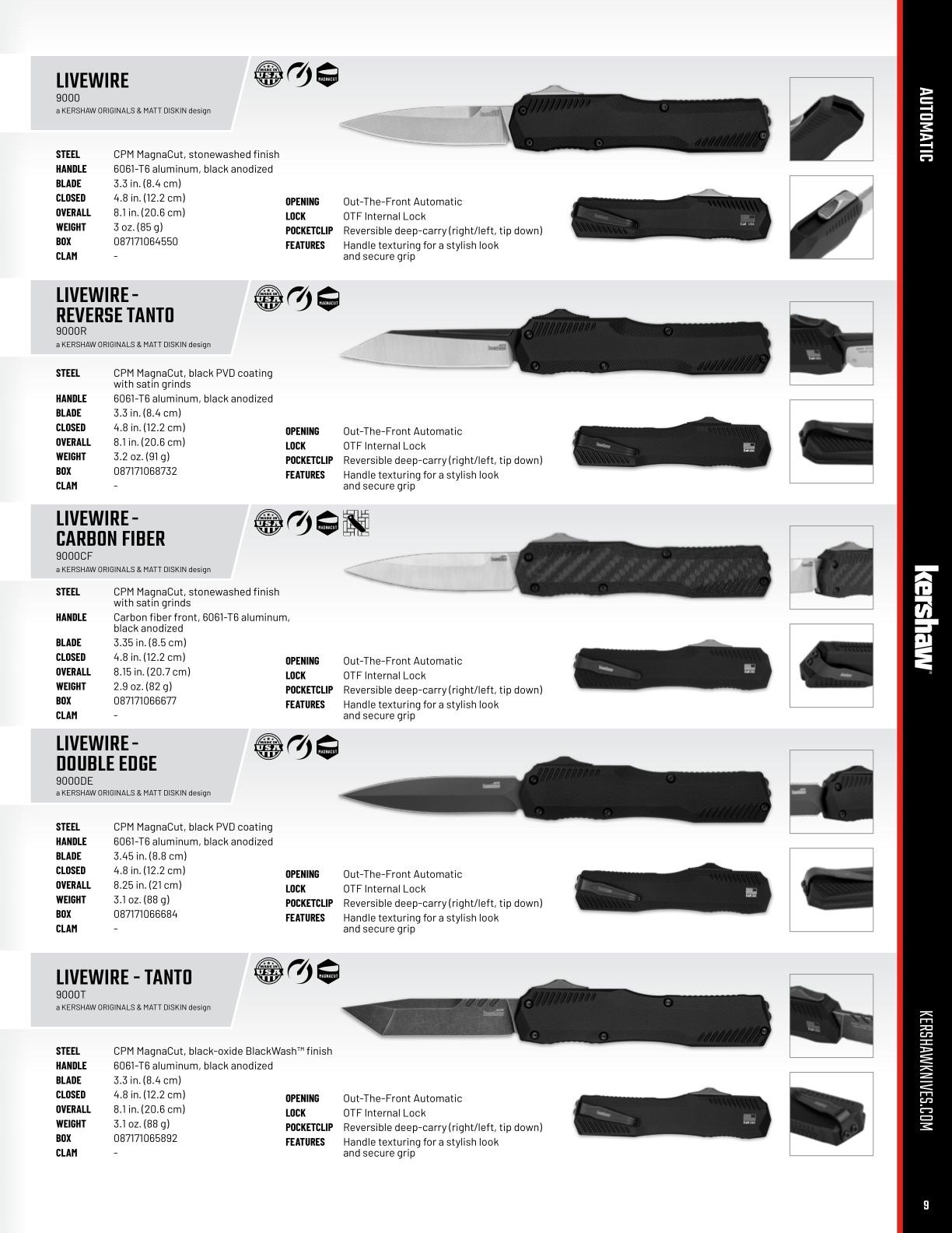 Kershaw Knives Product Catalog Weekly Ad January 1 - December 31, 2026
