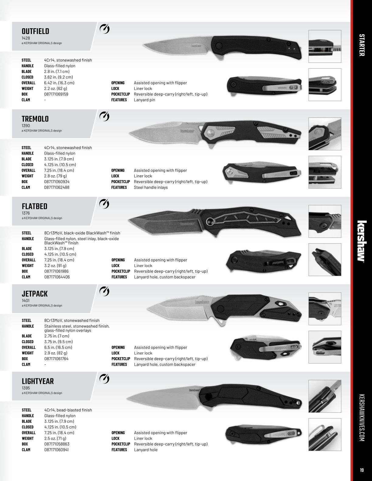Kershaw Knives Product Catalog Weekly Ad January 1 - December 31, 2026