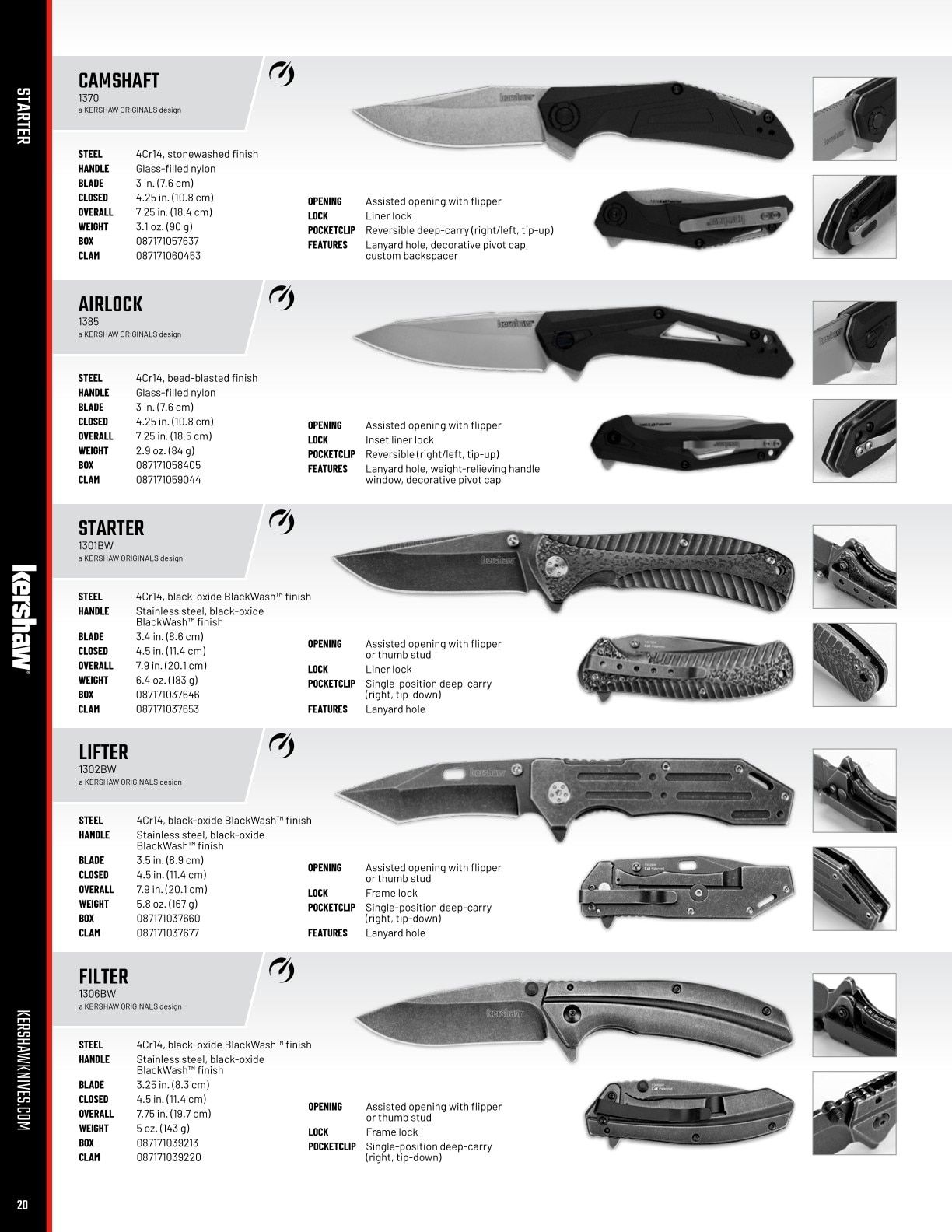 Kershaw Knives Product Catalog Weekly Ad January 1 - December 31, 2026