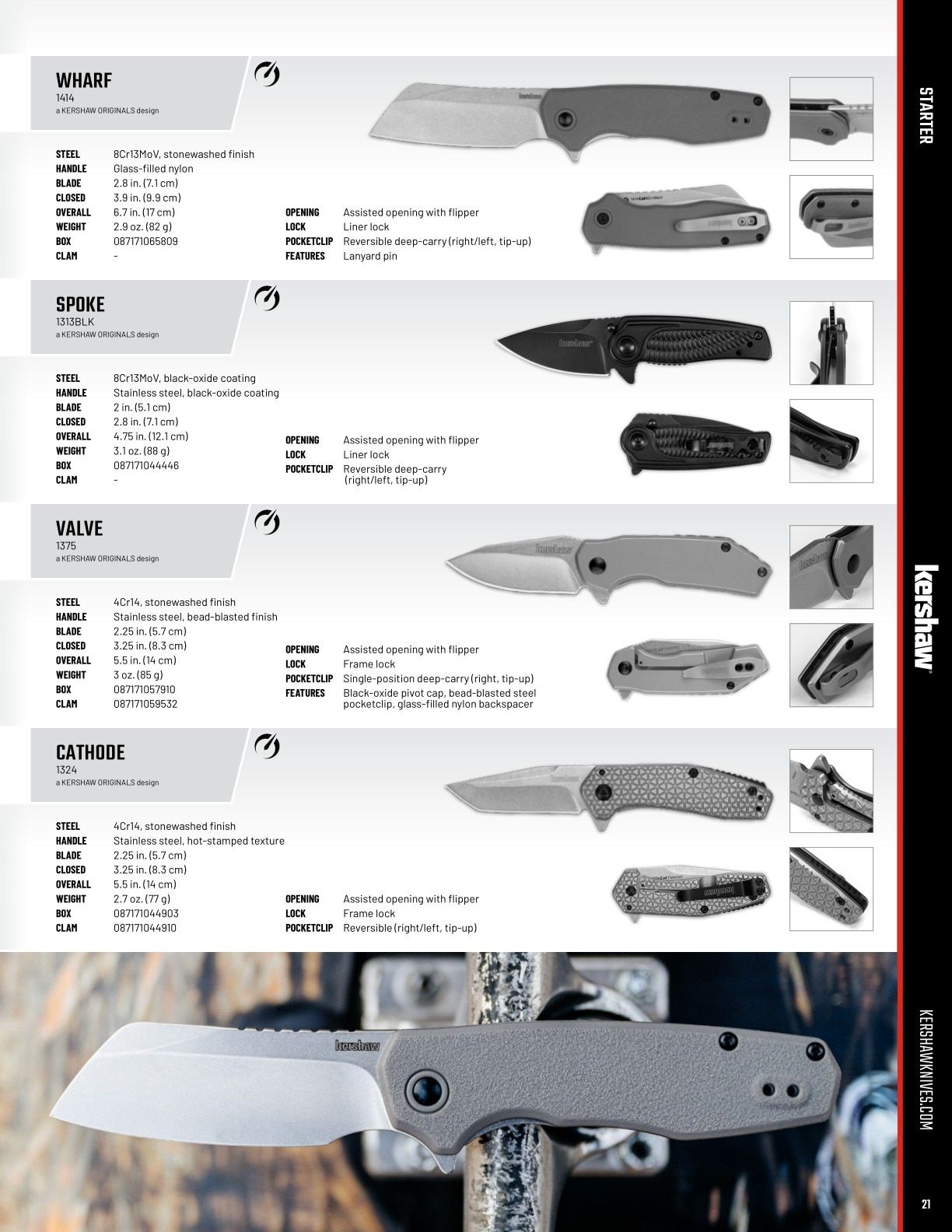 Kershaw Knives Product Catalog Weekly Ad January 1 - December 31, 2026