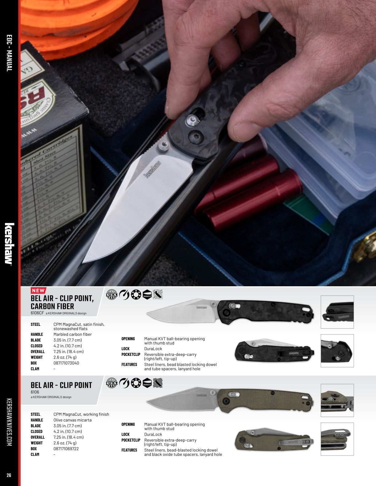 Kershaw Knives Product Catalog Weekly Ad January 1 - December 31, 2026