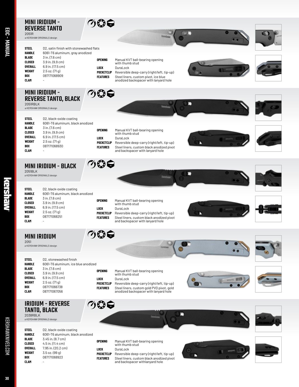 Kershaw Knives Product Catalog Weekly Ad January 1 - December 31, 2026