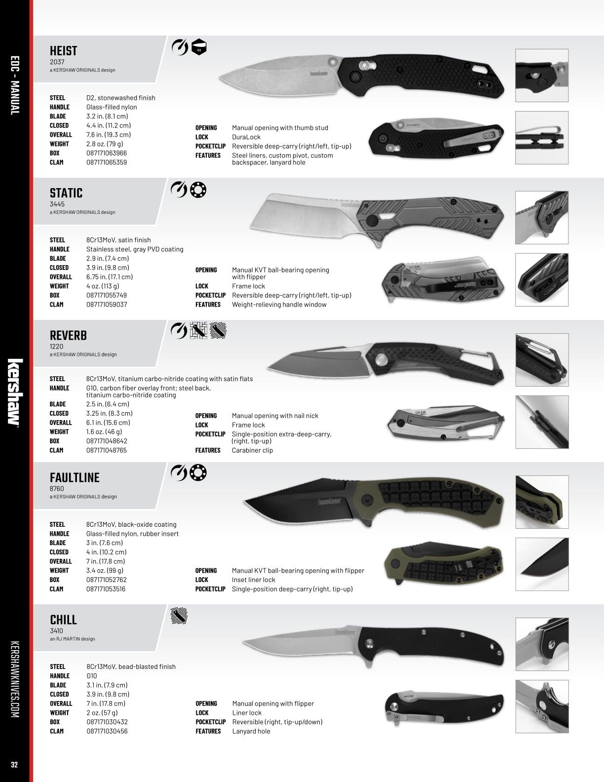 Kershaw Knives Product Catalog Weekly Ad January 1 - December 31, 2026