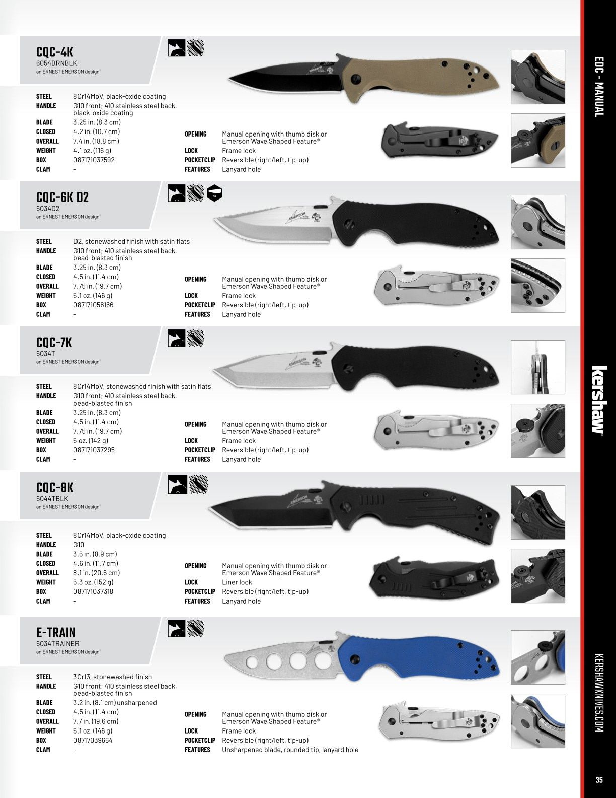 Kershaw Knives Product Catalog Weekly Ad January 1 - December 31, 2026