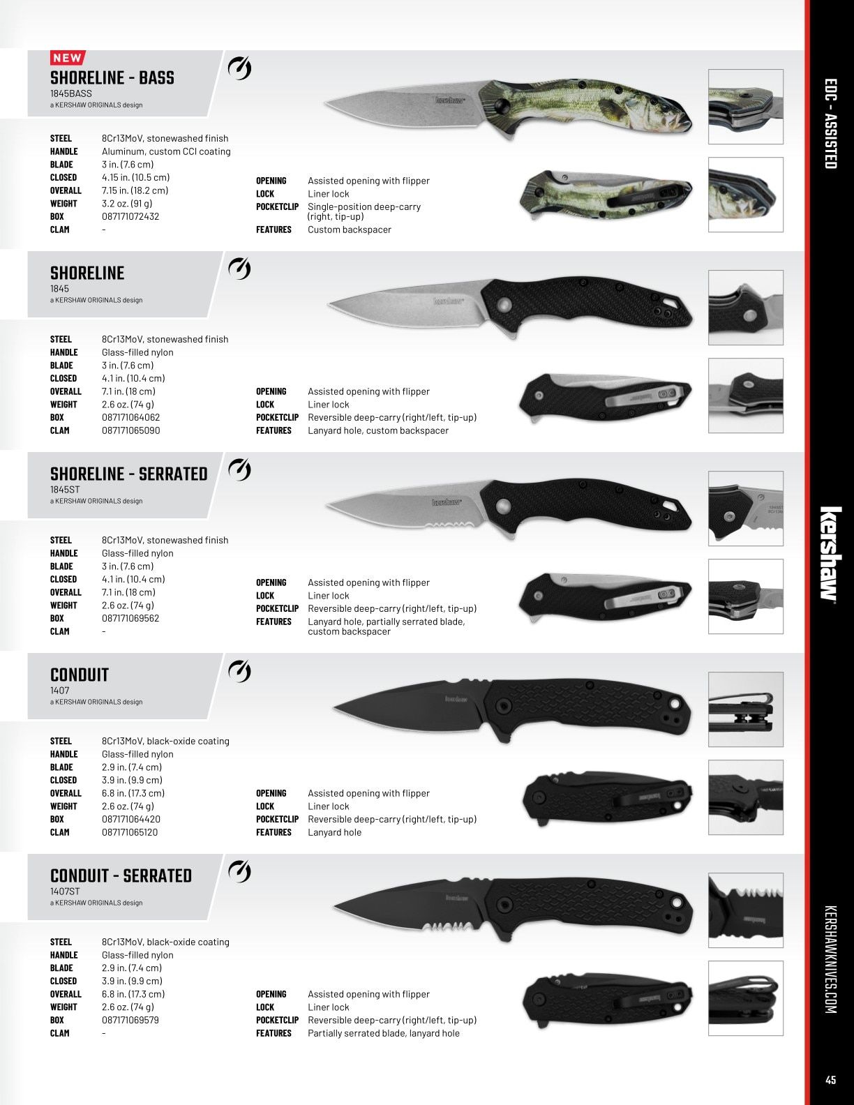 Kershaw Knives Product Catalog Weekly Ad January 1 - December 31, 2026