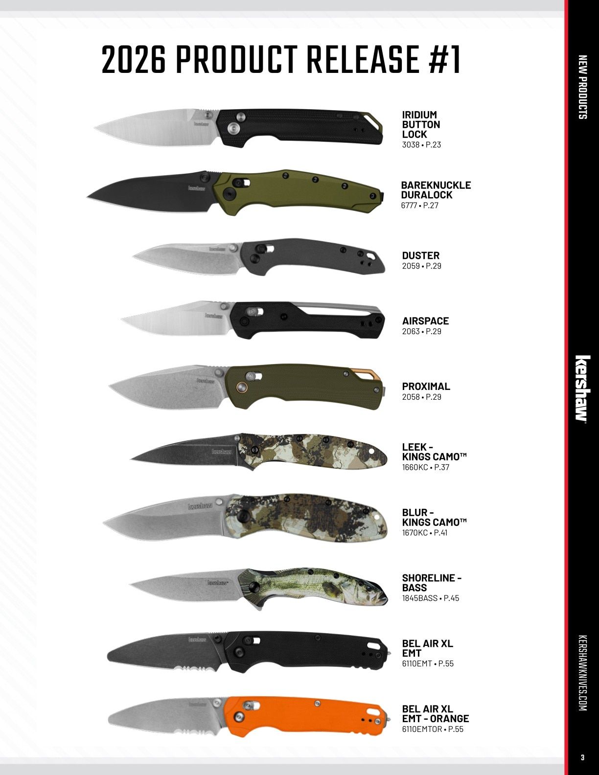 Kershaw Knives Product Catalog Weekly Ad January 1 - December 31, 2026