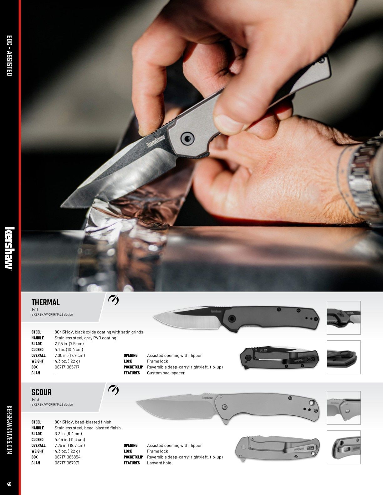 Kershaw Knives Product Catalog Weekly Ad January 1 - December 31, 2026