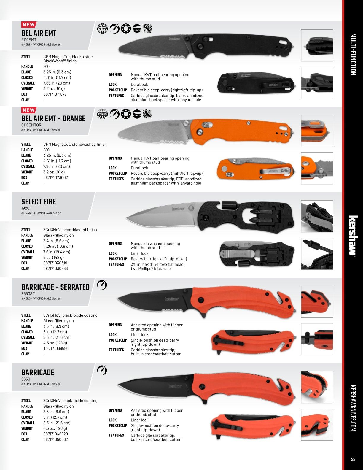 Kershaw Knives Product Catalog Weekly Ad January 1 - December 31, 2026