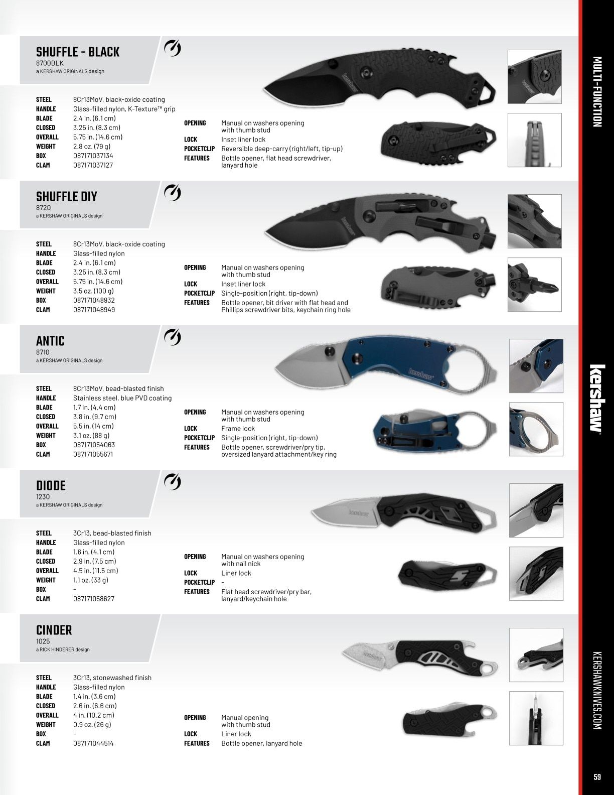 Kershaw Knives Product Catalog Weekly Ad January 1 - December 31, 2026