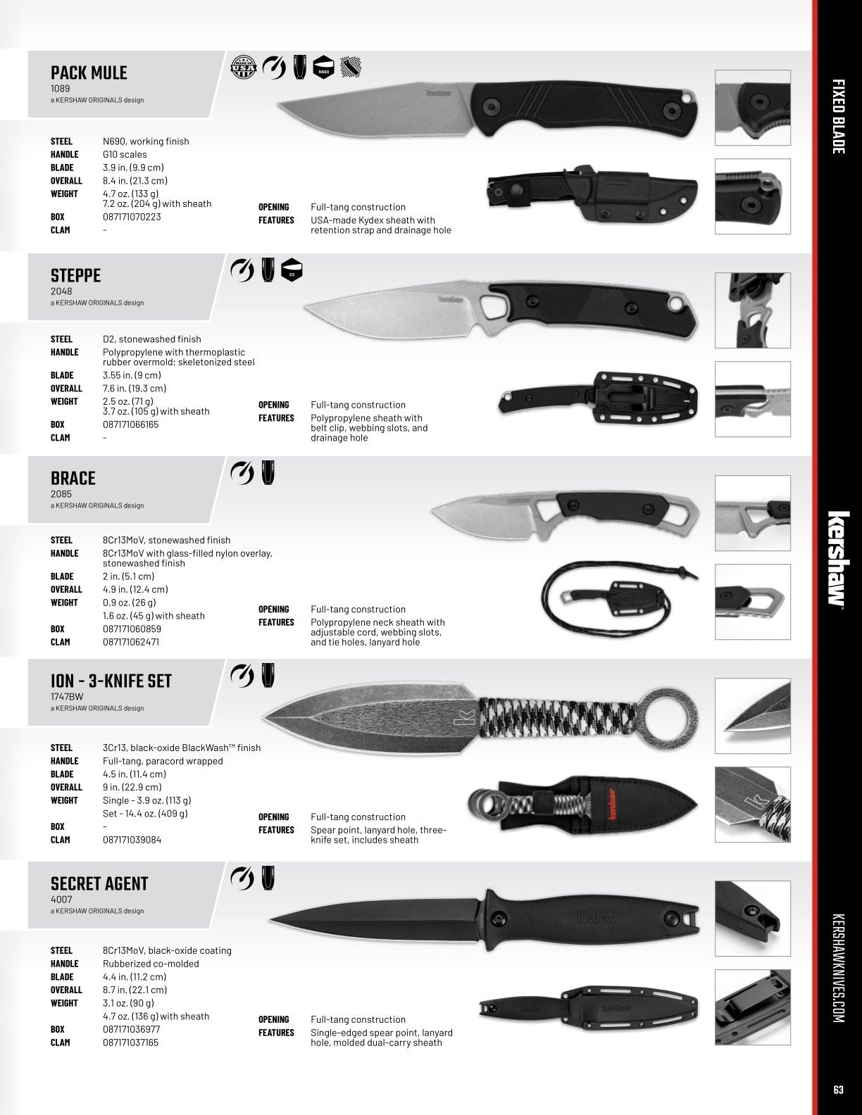 Kershaw Knives Product Catalog Weekly Ad January 1 - December 31, 2026