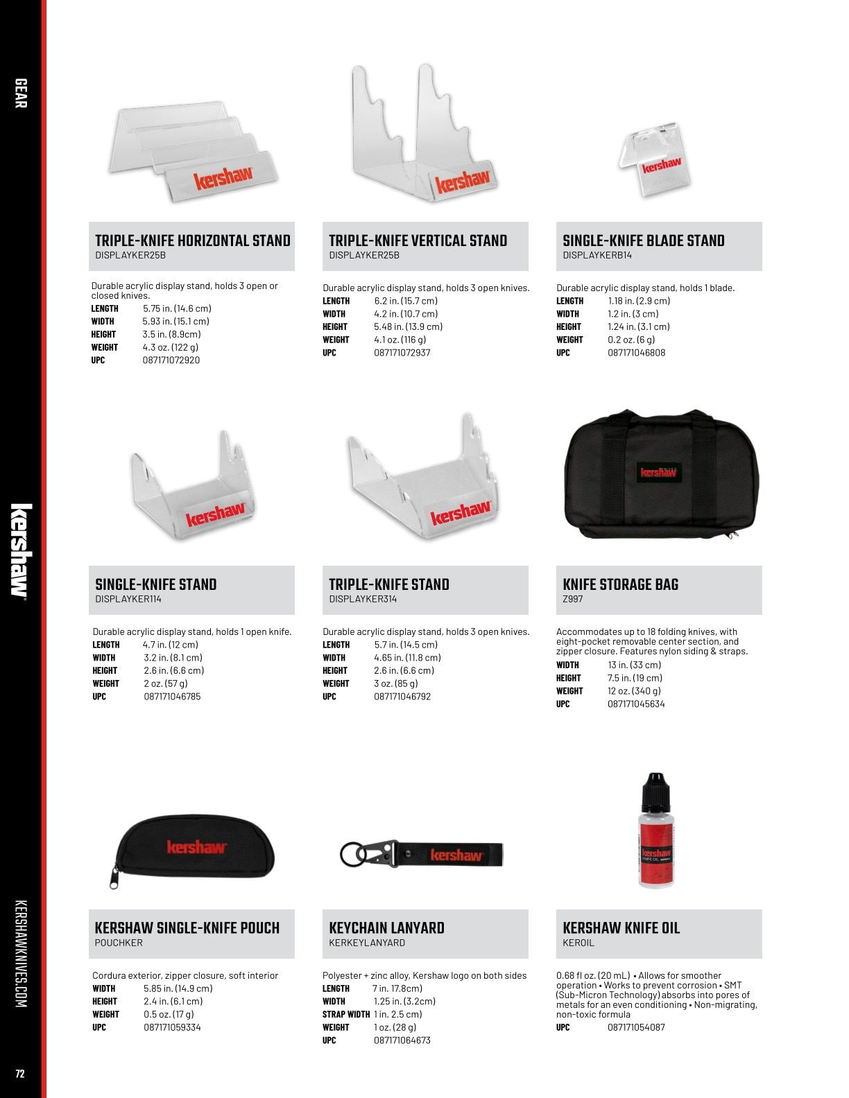 Kershaw Knives Product Catalog Weekly Ad January 1 - December 31, 2026