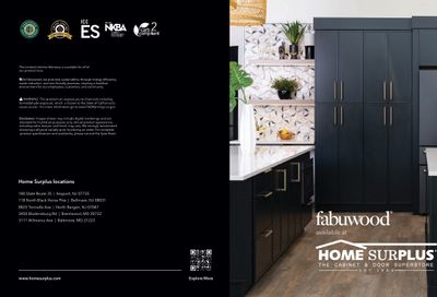Home Surplus Fabuwood Style Guide Weekly Ad January 1 - December 31, 2026
