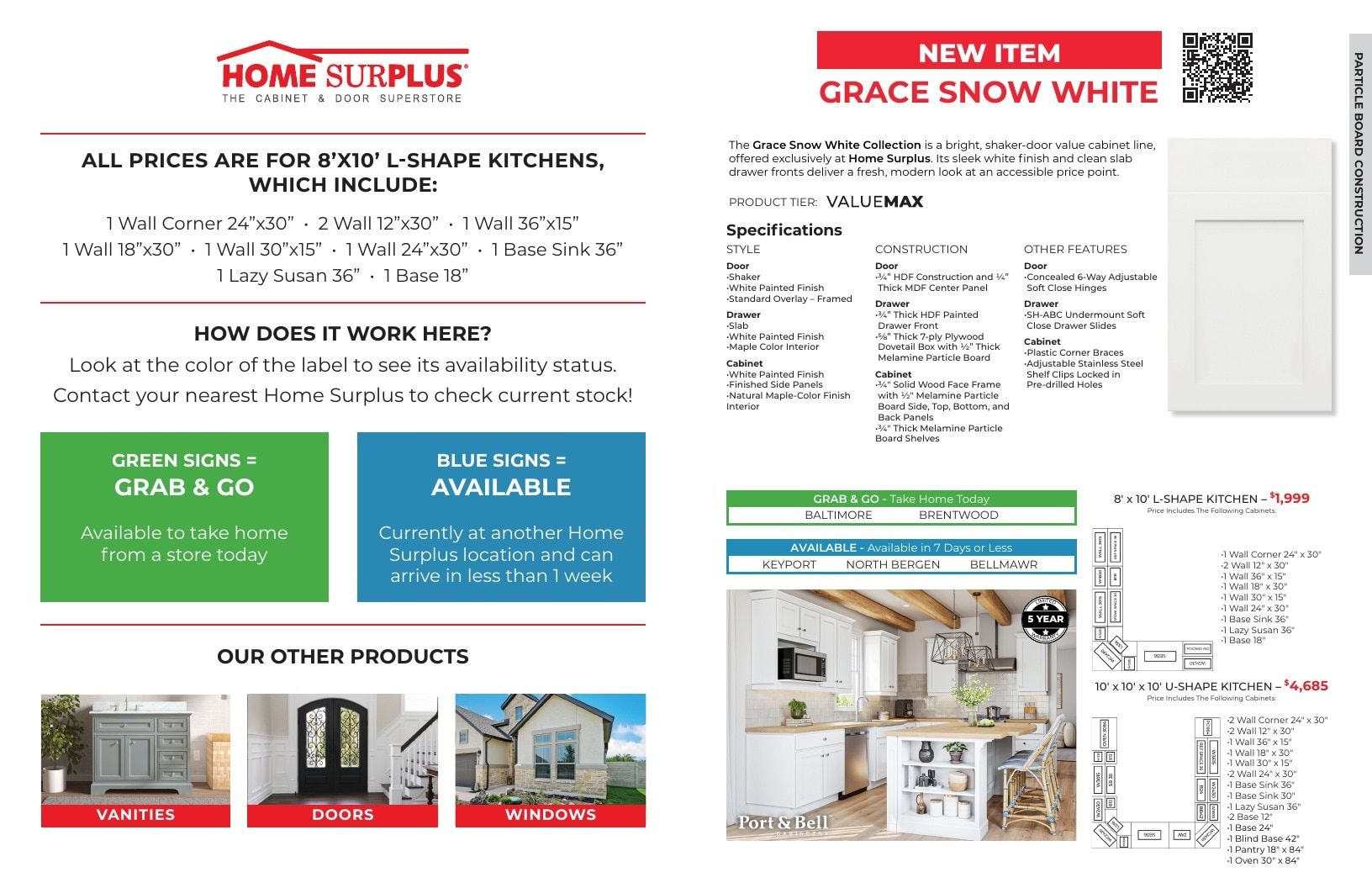 Home Surplus In-Stock Kitchen Catalog Weekly Ad January 1 - December 31, 2026