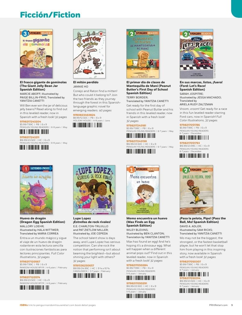 Penguin Random House Retail Libros en Español 2026 Catalog Weekly Ad January 1 - December 31, 2026