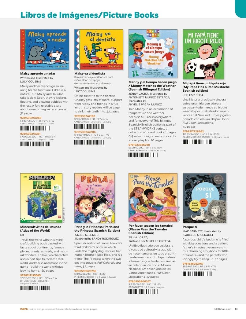 Penguin Random House Retail Libros en Español 2026 Catalog Weekly Ad January 1 - December 31, 2026
