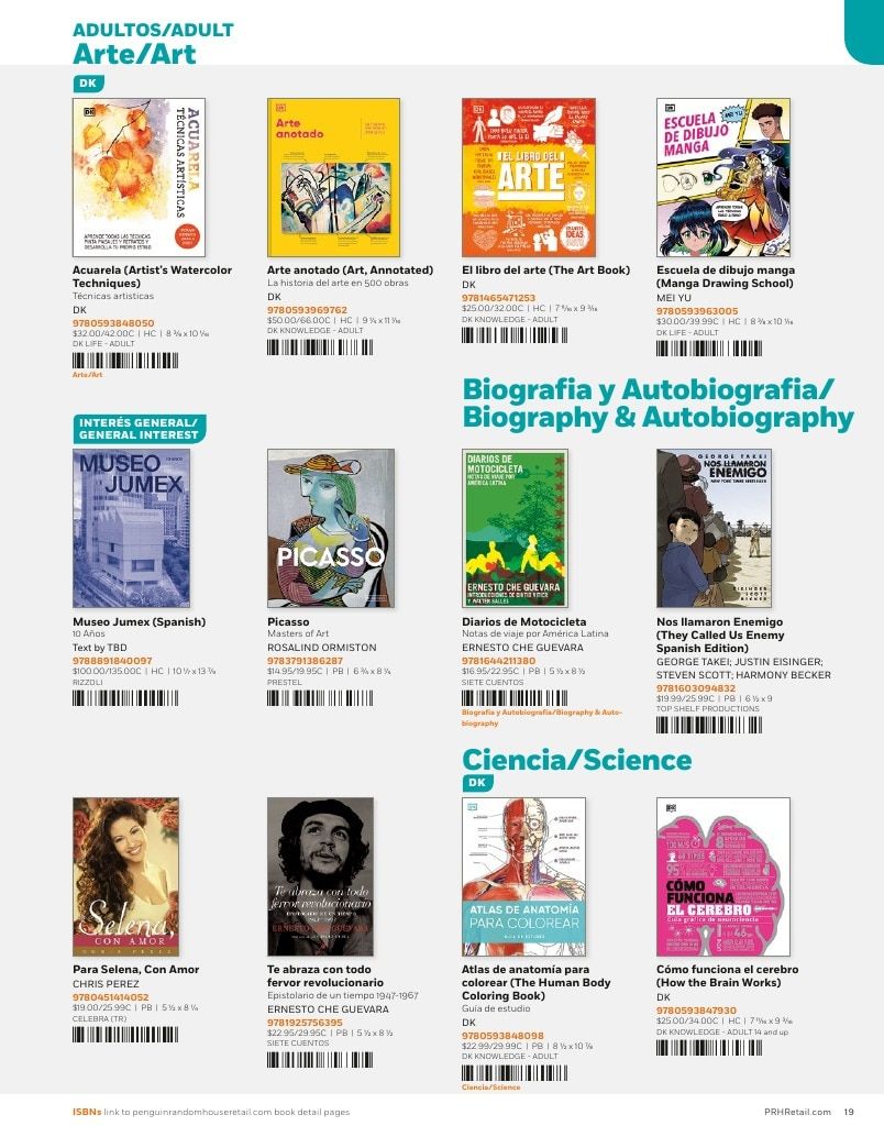 Penguin Random House Retail Libros en Español 2026 Catalog Weekly Ad January 1 - December 31, 2026