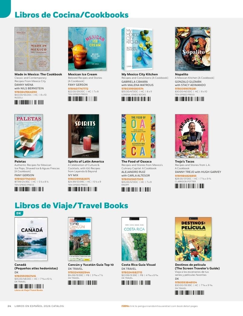 Penguin Random House Retail Libros en Español 2026 Catalog Weekly Ad January 1 - December 31, 2026
