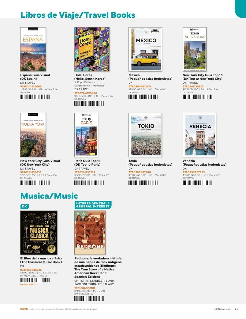 Penguin Random House Retail Libros en Español 2026 Catalog Weekly Ad January 1 - December 31, 2026