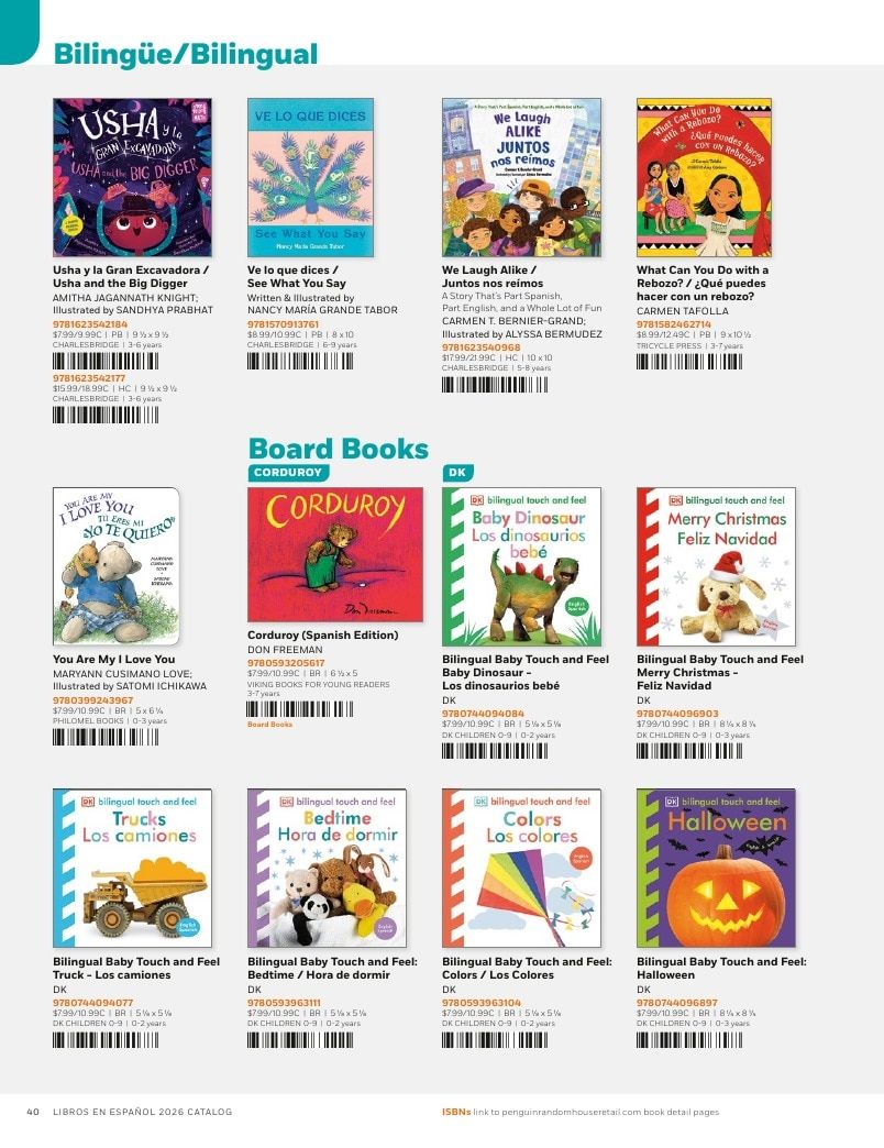 Penguin Random House Retail Libros en Español 2026 Catalog Weekly Ad January 1 - December 31, 2026