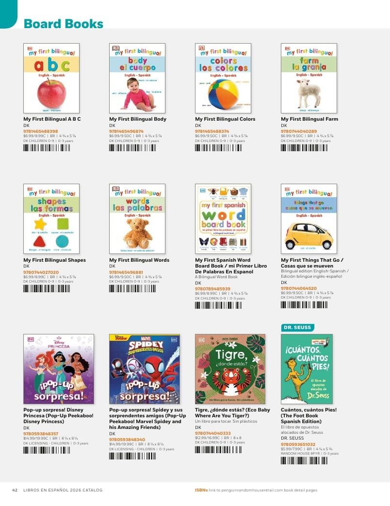 Penguin Random House Retail Libros en Español 2026 Catalog Weekly Ad January 1 - December 31, 2026