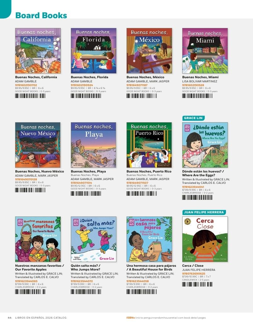 Penguin Random House Retail Libros en Español 2026 Catalog Weekly Ad January 1 - December 31, 2026