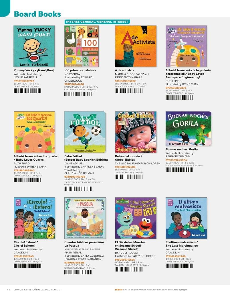 Penguin Random House Retail Libros en Español 2026 Catalog Weekly Ad January 1 - December 31, 2026