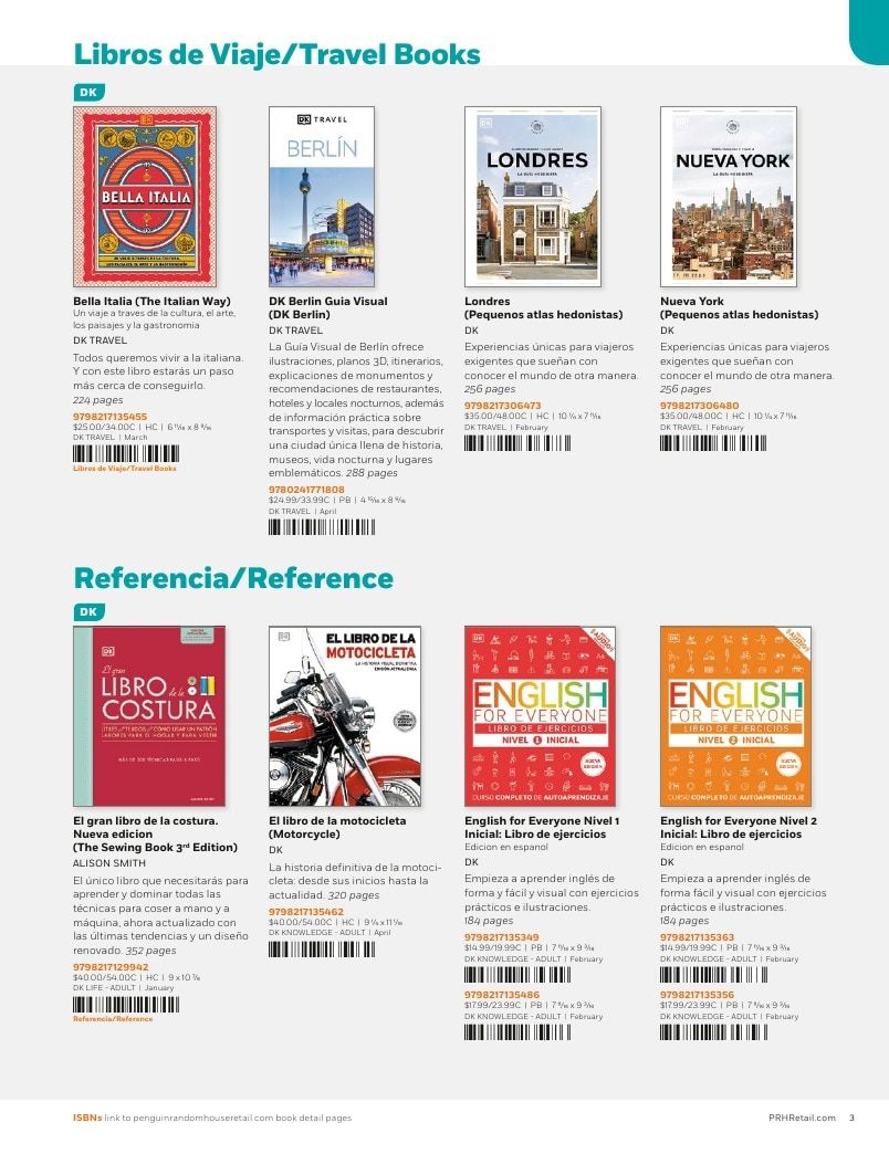 Penguin Random House Retail Libros en Español 2026 Catalog Weekly Ad January 1 - December 31, 2026