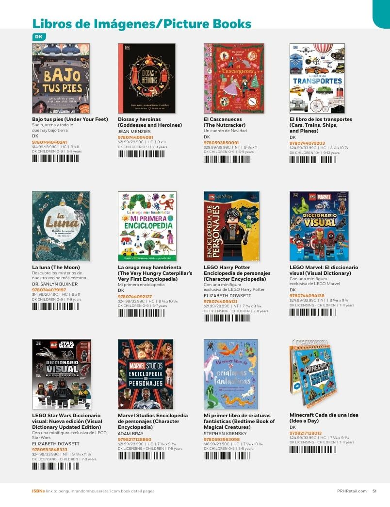 Penguin Random House Retail Libros en Español 2026 Catalog Weekly Ad January 1 - December 31, 2026