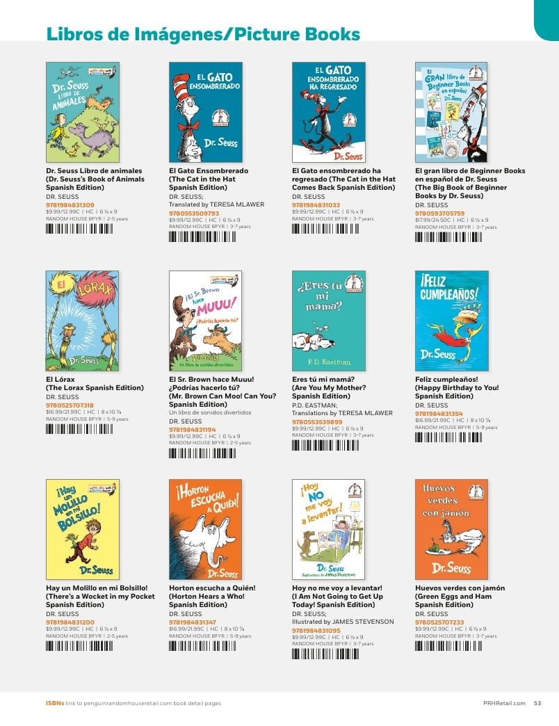 Penguin Random House Retail Libros en Español 2026 Catalog Weekly Ad January 1 - December 31, 2026