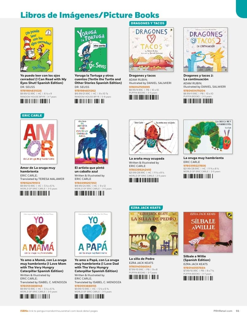 Penguin Random House Retail Libros en Español 2026 Catalog Weekly Ad January 1 - December 31, 2026