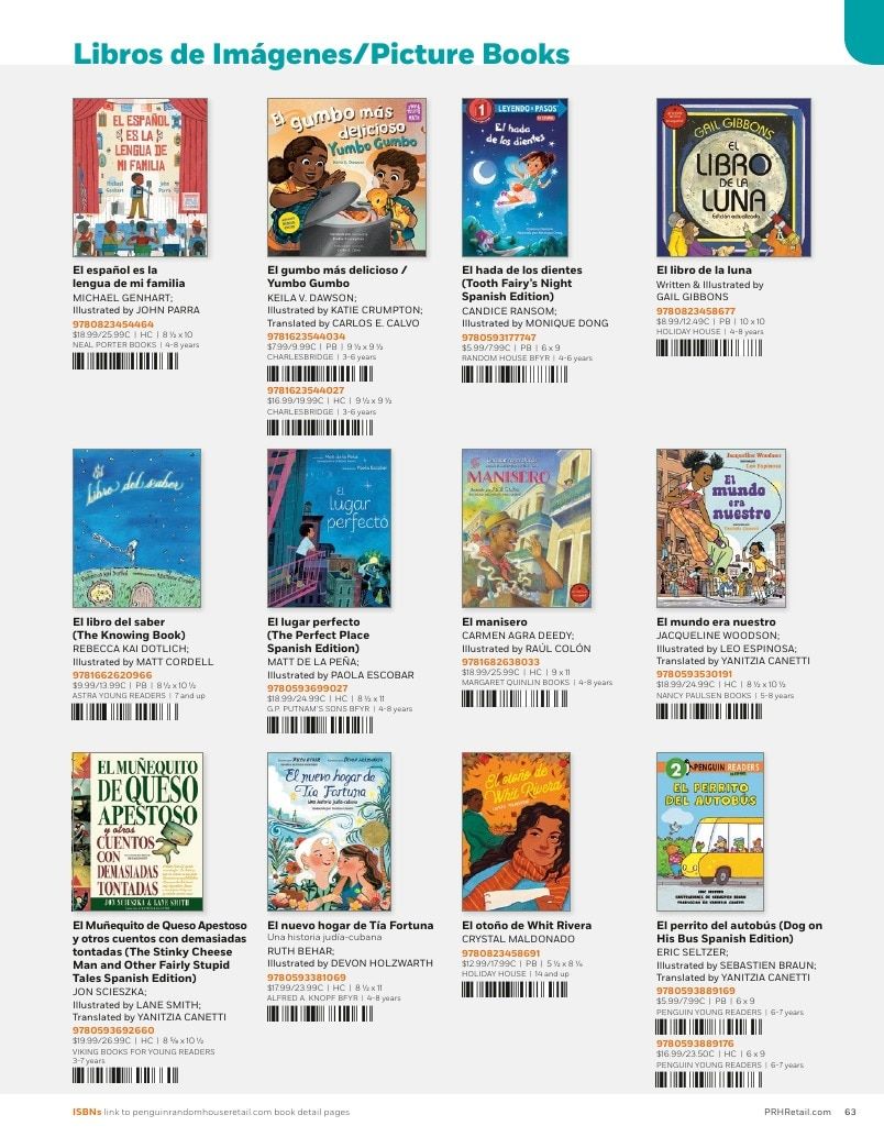 Penguin Random House Retail Libros en Español 2026 Catalog Weekly Ad January 1 - December 31, 2026