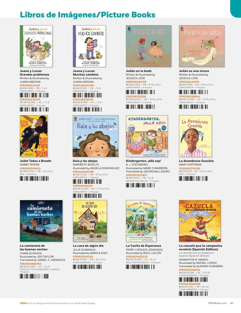 Penguin Random House Retail Libros en Español 2026 Catalog Weekly Ad January 1 - December 31, 2026